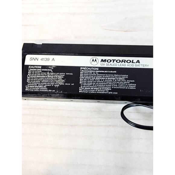 Vintage Motorola CellStar SCN2555A Cellular Phone Car With Case Untested READ - Picture 11 of 16